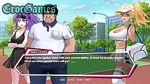 Bu Hentai Anime Oyununda Tenis Oynuyorum