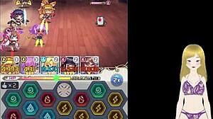 Hentai Girl's Panties Stuck In Juicy Pussy Tunnel