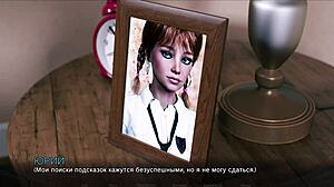 Blonde slut sucks monster cock in public cunilingus scene from Lost Love part 24