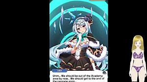 Hentai Girl's Panties Stuck In Juicy Pussy Tunnel