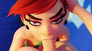 i feel so relaxed as vicky gives head on the floor in blenderknight theperfectsin