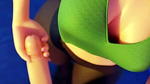 我感觉很放松，因为Vicky在地板上口交，在blenderknight theperfectsin