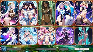 Hey, check out this Battle Babes hentai game with insane 4K waifu showcase featuring Lunara the succubus and hot uncensored anime girls in lewd gameplay!