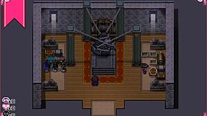 girl contracts demon in hentai game