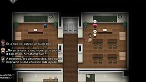 Asuna Yuuki在SAO Online 2中面对激烈NTR陷阱。魔法在v0.55第1部分升级。