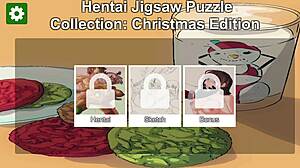 Hentai Jigsaw Puzzle Collection Christmas Edition Game Play Trailer!