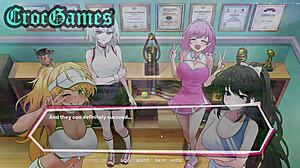 在这H动漫游戏里打网球玩得超爽