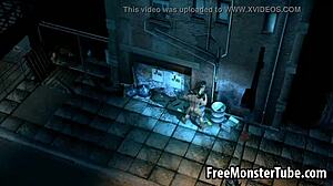 3D Cartwoman Fucked Hard By Wolverine Outdoors