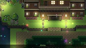 Asuna Yuuki在SAO Online 2中面对激烈NTR陷阱。魔法在v0.55第1部分升级。