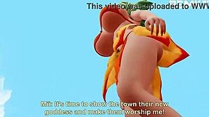 mmd巨人女学徒魔法失误在konosuba风格