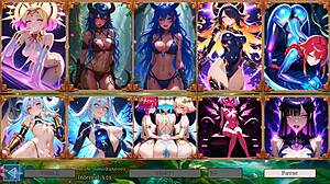 Hey, check out this Battle Babes hentai game with insane 4K waifu showcase featuring Lunara the succubus and hot uncensored anime girls in lewd gameplay!