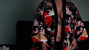 how cute do i look sucking cock in this anime kimono?