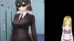 Hentai Girl's Panties Stuck In Juicy Pussy Tunnel