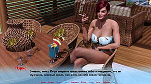Alternate Worlds Part 1 Reveals Stepmom in Bikini at Pool with Horny Crossdressing Babe Moments