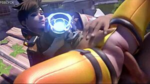 Tracer, want to see my big cock in your ass for overwatch 3d compilation?