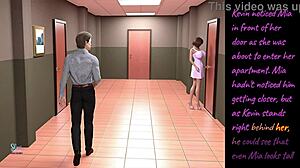 What naughty things is the babysitter doing in episode 9?