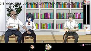 In this new NTR hentai game, learn erotic lessons with anime characters