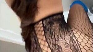 cute milf fucks in homemade family video