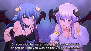 魅魔双声道ASMR动漫P3 带手淫和手交！ 😈