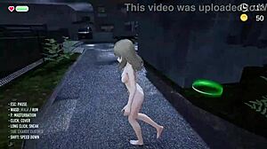 Kusanagi's nude streak in college hentai game 😏