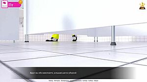 why is this blonde with big tits deepthroating cock in the gym like that?