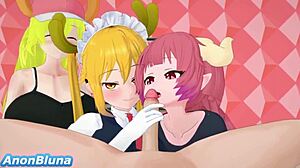 女仆龙与怪物的情感纽带