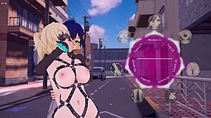 Hentai游戏绝区零特色动漫中的捆绑BDSM
