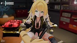 菊夫夫在3D本子中被后入式肏屁股