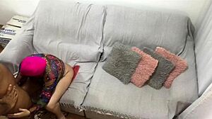 i caught my wife cheating with a big black cock, and she orgasmed hard on his ass