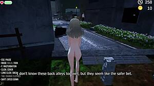 Kusanagi's nude streak in college hentai game 😏