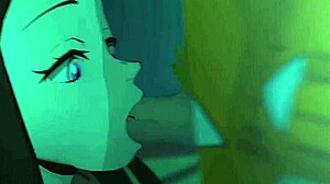 demon slayer kimetsu no yaiba nezuko animation part 2, so cute and fierce 😍