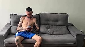Fucking delicious after work at home with big cock