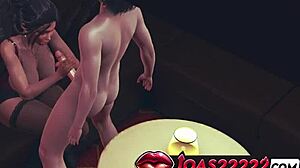 Büyük Memeler El İşi ve Ağızla Sikme, Devasa Boşalma