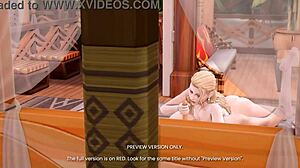 Hp au 8 the wedding - 3d hentai - preview version