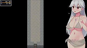 hey, check out this shrine maiden offering her hole in the ero-dungeon part 1