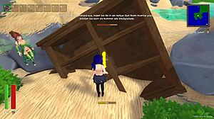 Tropikal canavar kızların oyunu karakter yaratma ve mahsur kalmayı içeriyor