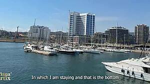A Group Of Friends Eager For Sex Fucks A Spaniard They Meet On The Beach - Mariana Martix