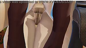 i watch toga and uraraka get fucked and fingered in a threesome from boku no hero academia