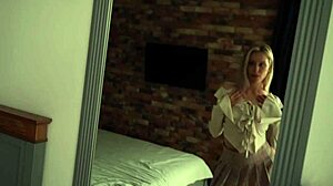 I was turned on by my stepsisters short skirt and i shared my dick with her