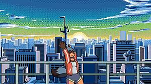 Michiru experiences detailed belly inflation in anime