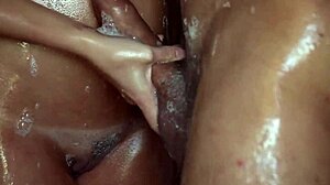 Lily Love Gets Oiled Up To Get Her Insides Massaged By Cock