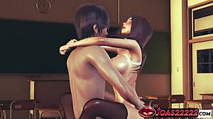 Shy Hot Big Tits Anime Girl 3D Hentai Doggystyle POV Missionary Tight Pussy Cum