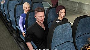 i got a handjob from hot emo girl on public bus in taboo university 58