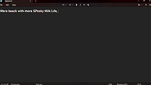 Diving into spooky milk life 4 with big cocks and toys.