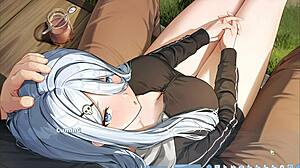 Summer Clover Harem Game Ep 28 Stepsis Roleplay Footjob
