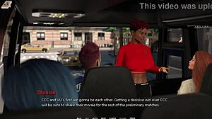 i got a handjob from hot emo girl on public bus in taboo university 58