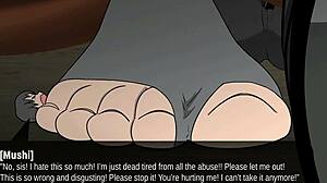 巨人后姐妹踩踏兄弟的情感动画