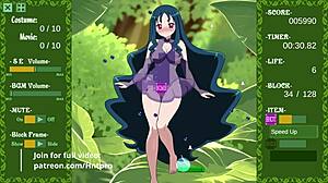 What Happens In This Stripping Brick Breaker Hentai Minigame?