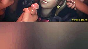 3D 射精合集 大多是颜射