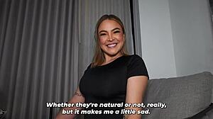 Student fulfills intense fantasy with busty teacher after private lessons